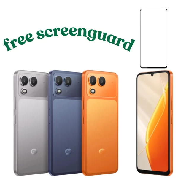 Itel A200 – Rugged 120Hz Display, 5000mAh Battery, Android 15 Go