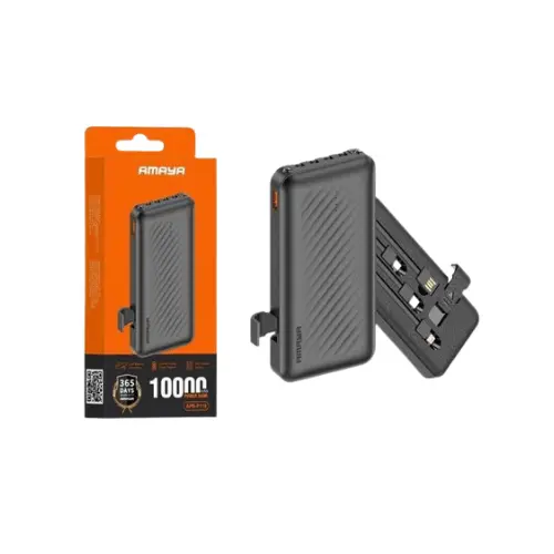 Amaya APB-P119 Review – Ultimate 10000mAh Power Bank with 4 Built-in Cables