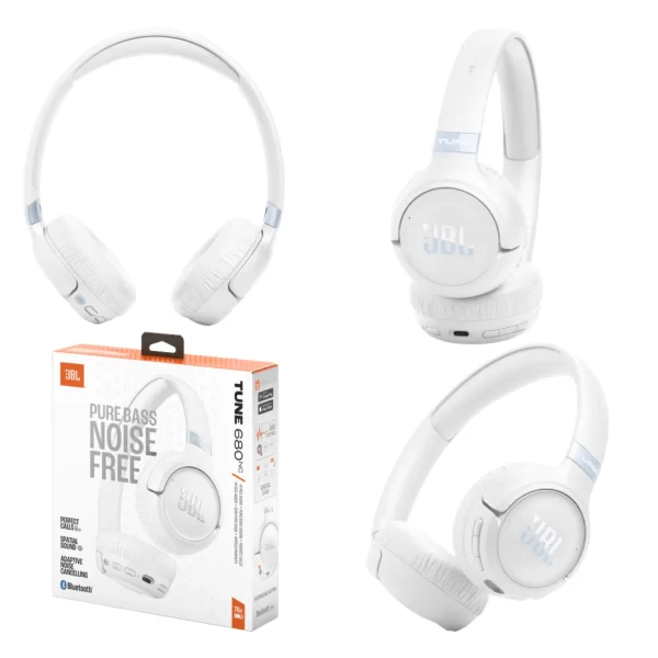 JBL Tune 680NC – 76H Battery ANC Headphones with Pure Bass