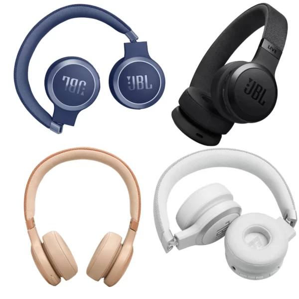 JBL Live 670NC – 65H Battery On‑Ear Headphones with True Adaptive ANC