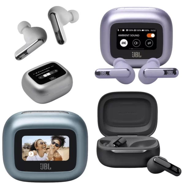 JBL Live Beam 3 – Smart Case TWS Earbuds with LDAC, 48H Battery & True Adaptive ANC