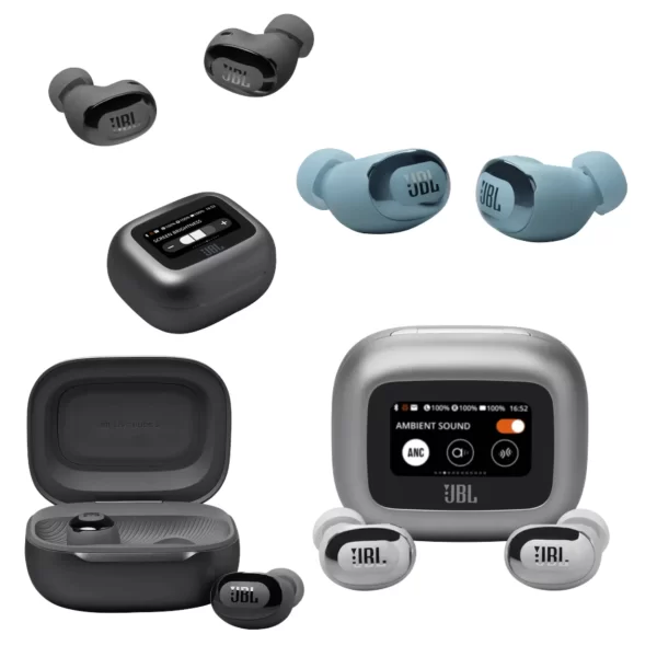 JBL Live Buds 3 – Smart Case TWS Earbuds with LDAC, 40H Battery & True Adaptive ANC