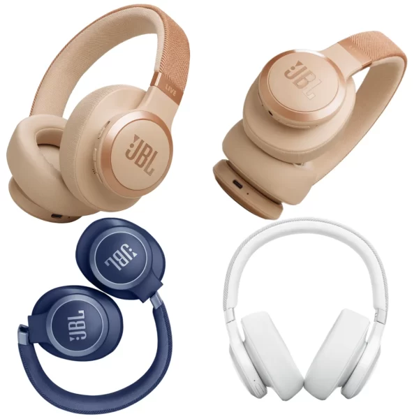 JBL Live 770NC – Premium Wireless Headphones with 65H Battery & True Adaptive ANC