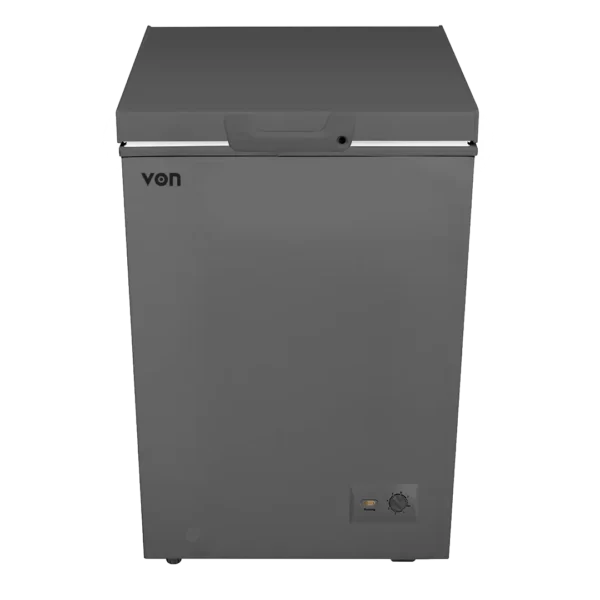 VON VAFC10DHW Chest Freezer – Powerful 98 Litre Convertible Freezer with 4-Star Rating & Tropicalised Compressor