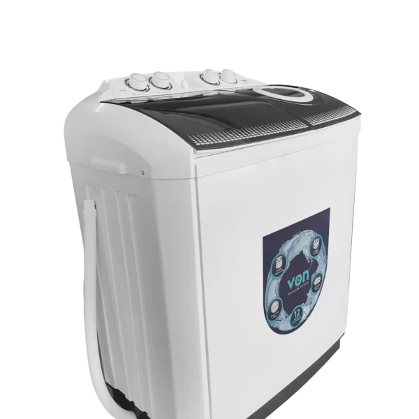 Hisense WSBE141 Twin Tub Washing Machine – Powerful 14KG Capacity with 1320 RPM Spin & Dual Function Design