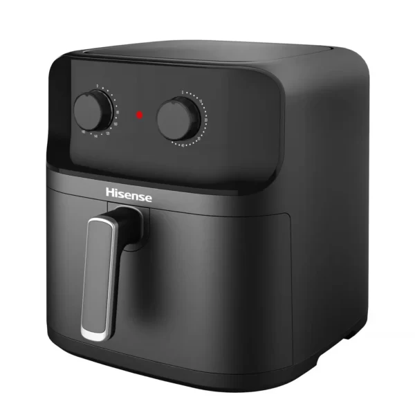 Hisense H08AFBK1S1 Manual Airfryer – Powerful 1700W, 8 Litre Capacity with 360 Hot Air Circulation