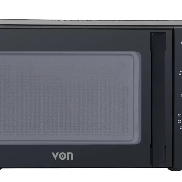 VON VMS-216MGK Solo Microwave Oven– Powerful 700W, 20L Capacity, 6 Power Levels & Mechanical Control
