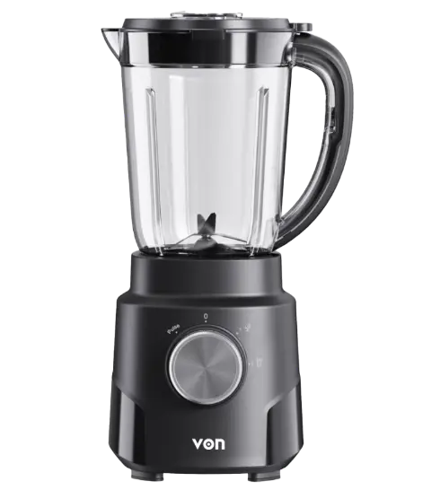 VON VBP501NLB Plastic Jar Blender – Powerful 500W Blender with 1.5L Jar & Grinder Function