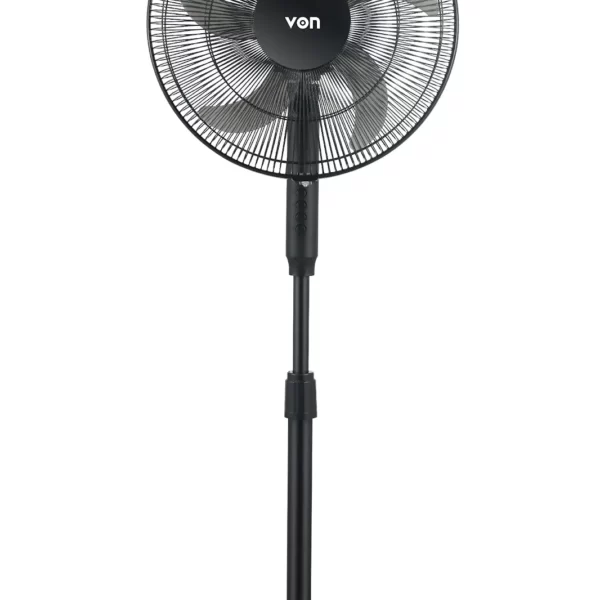 VON VFS-16556-DMK 16 Inch Stand Fan – Powerful 55W DC Copper Motor, Remote Control & Digital Display