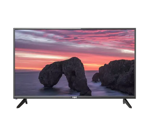 VON 43 Inch VEL43FSVA FHD Smart LED TV – Powerful FHD, Android OS, Smart Apps & Bluetooth Connectivity