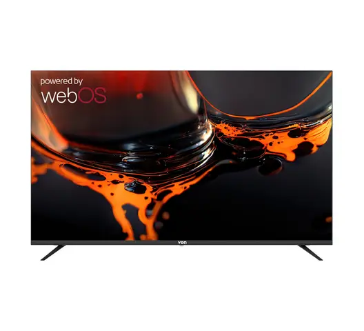 VON 55 Inch VEL55USVW UHD 4K Smart LED TV – Powerful 4K UHD, WebOS, Magic Remote & 2.0CH Sound