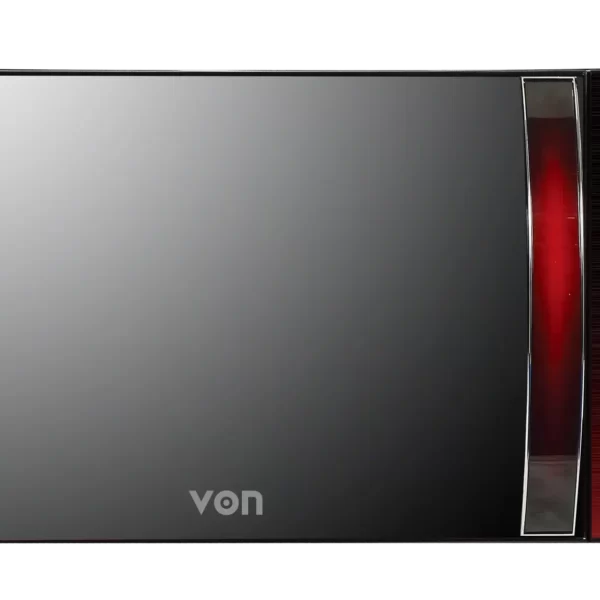 VON VAMG-20DGB Digital Grill Microwave Oven – Powerful 900W Quartz Grill, 20L Capacity, 7 Auto Cook Menus & Touch Control