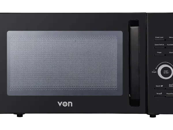 VON VAMS-21DGK Digital Solo Microwave Oven – Powerful 700W, 20L Capacity, 6 Power Levels & Digital Control