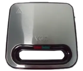 VON VSM211AX 2 Slice Sandwich Maker – Powerful 750W Fast Heating, Non-Stick Coating & Space-Saving Storage