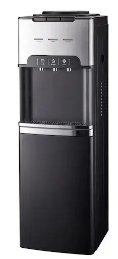 VON VDE-313CLK Electric Cooling Water Dispenser – Powerful 500W Heating, 70W Cooling & Storage Cabinet