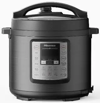 Hisense HMC6MBK Pressure Cooker – Powerful 1000W, 6L Capacity, 15-in-1 Multi-Function & 9 Safety Guards