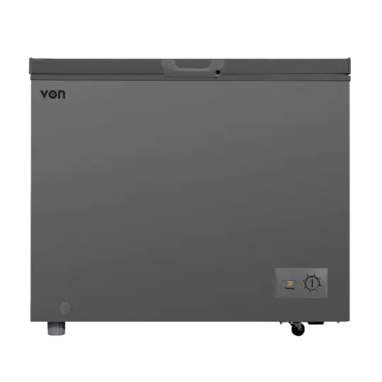 VON VAFC25DKG/DH Chest Freezer – Powerful 252L Capacity, 11kg Freezing Power & 5-Year Compressor Warranty