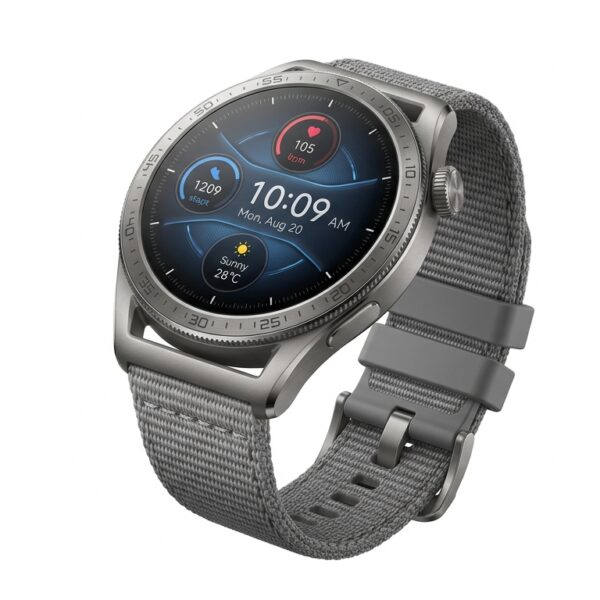Huawei Watch GT5 Pro (46mm):Premium Titanium Smartwatch with powerful ECG, GPS and Pro-Level Fitness Tracking