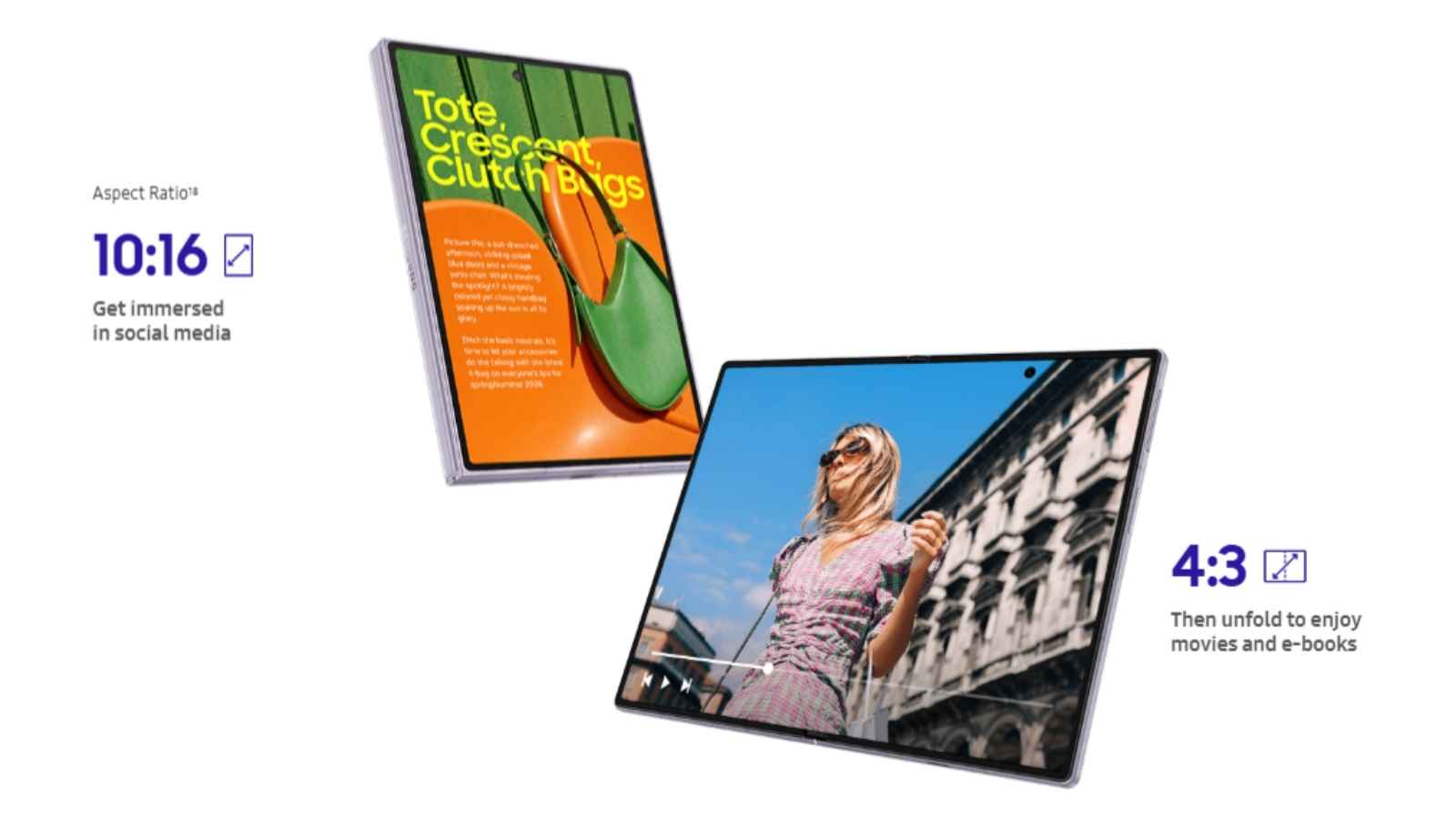 Samsung Galaxy Z Fold8 cover screen and main display