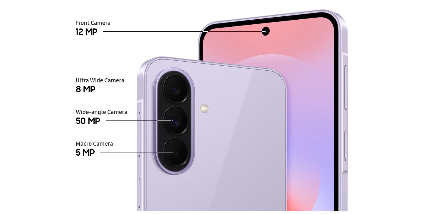 Samsung Galaxy A37 5G triple camera system